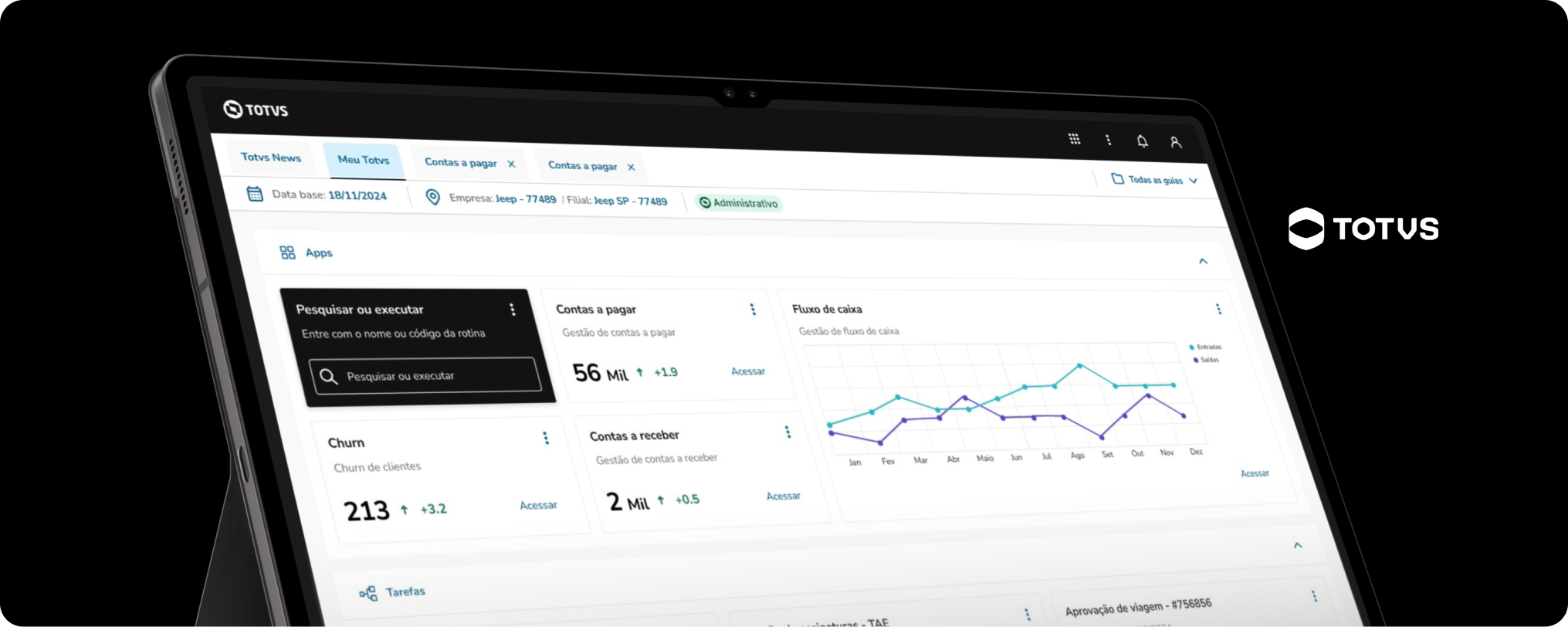 TOTVS: Redesign dos 4 principais produtos enterprise com design system Animalia. Case UX Design por Raphael Barboza